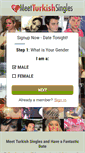 Mobile Screenshot of meetturkishsingles.com